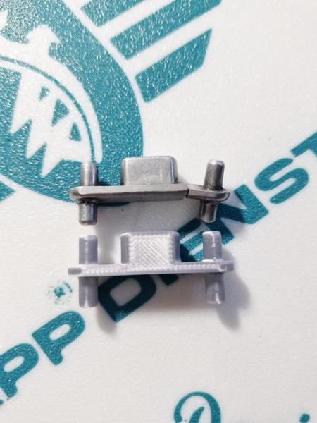 Zündapp Halteplatte für Kabel in der Zündung KS 50 Typ 517 & 530 284-07.113